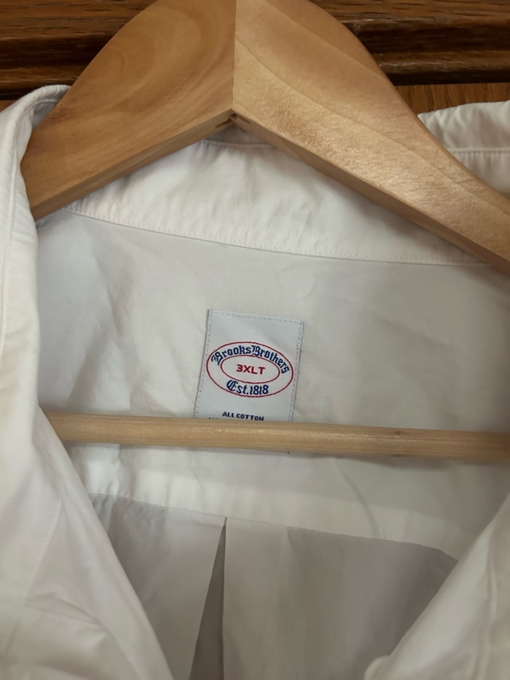 Brooks Brothers White Men's Dress Shirt